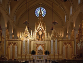 Interior of the Shrine