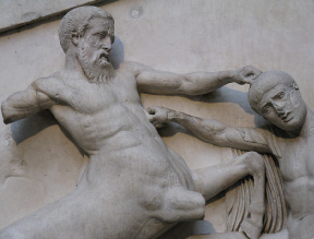 Sculpture at the Parthenon