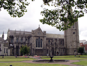 St Patrick's Cathedral Courtyard, Dublin