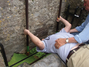 The Kissing Stone, Blarney Castle