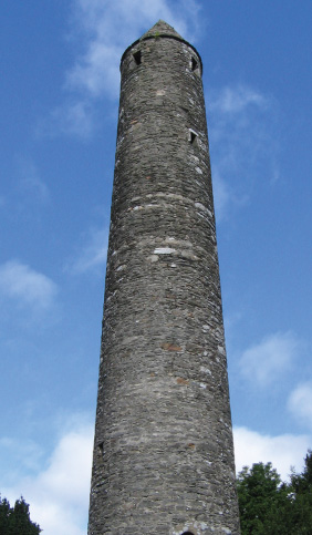 Tower, Saint Kevin's Monastery Glendalough