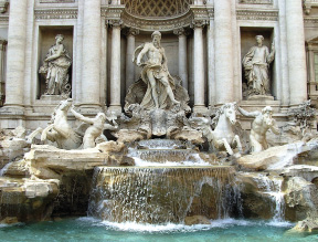 Trevi fountain