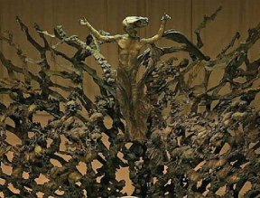 Sculpture Inside the Vatican, Rome