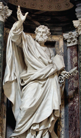 Statue of St John