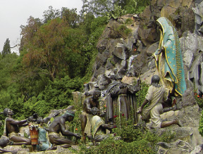 La Ofrenda (procession of gifts) Shrine of Our lady of Guadalupe