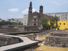 Plaza of the Three Cultures in Santiago Tlaltelolco