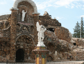 Entrance to the Grotto of Redemption