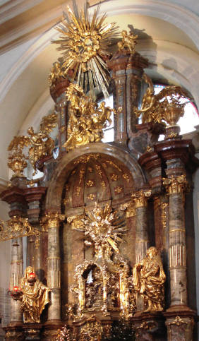 Altar, Church of Our Lady Victorious